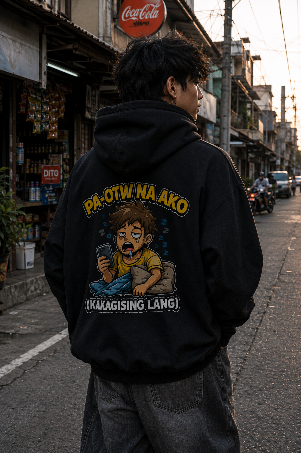Yung back print talaga yung panalo. Ang daming tumitingin habang nasa labas ako 😂 Super relatable din nung design.