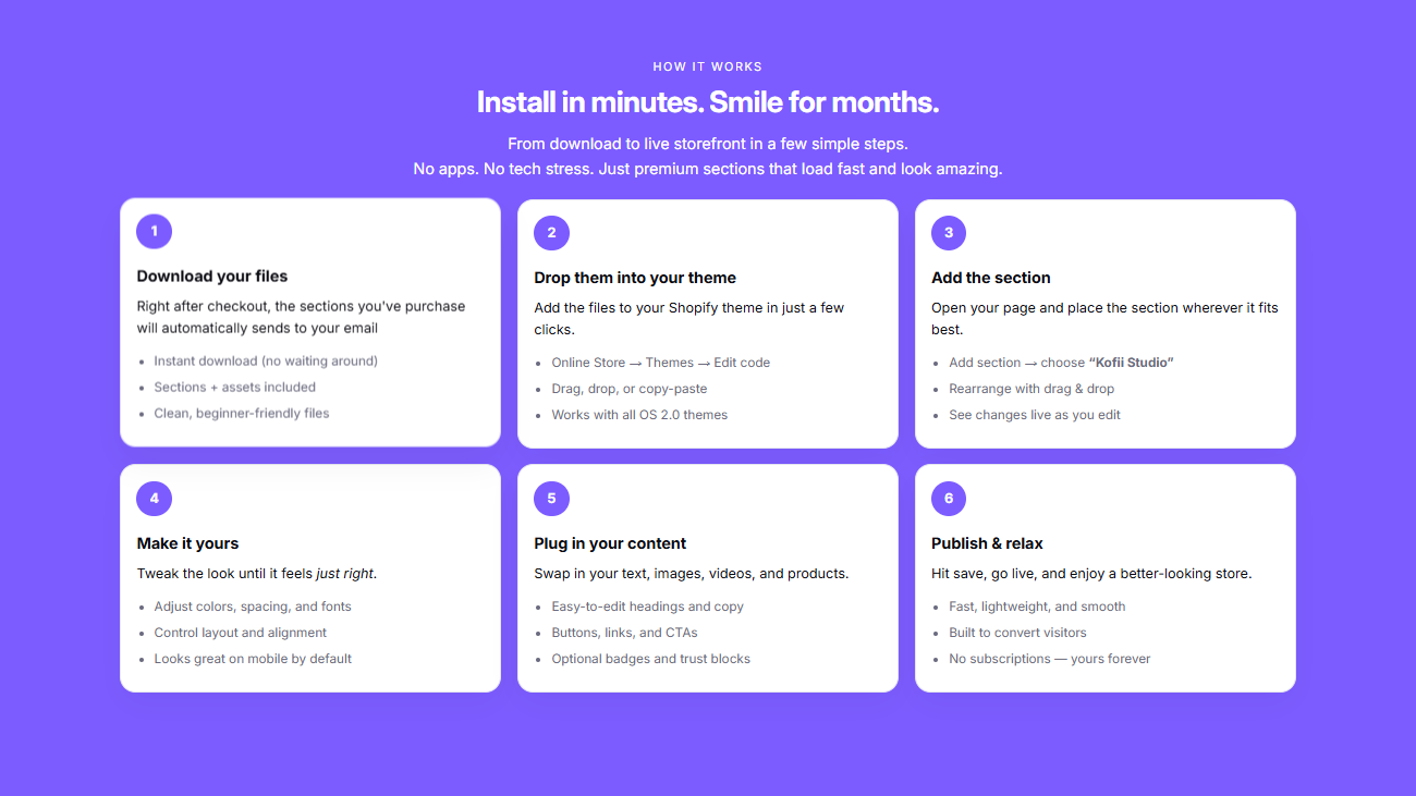 Feature preview