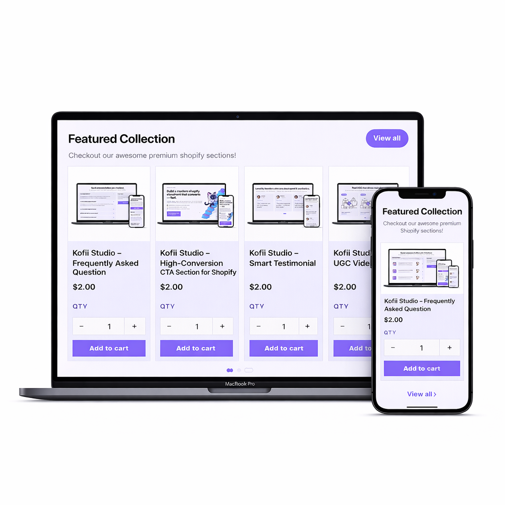 Kofii Studio – Featured Collection