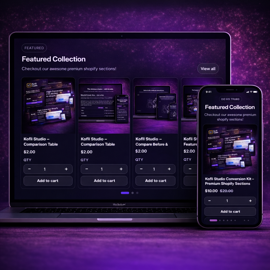 Kofii Studio – Featured Collection