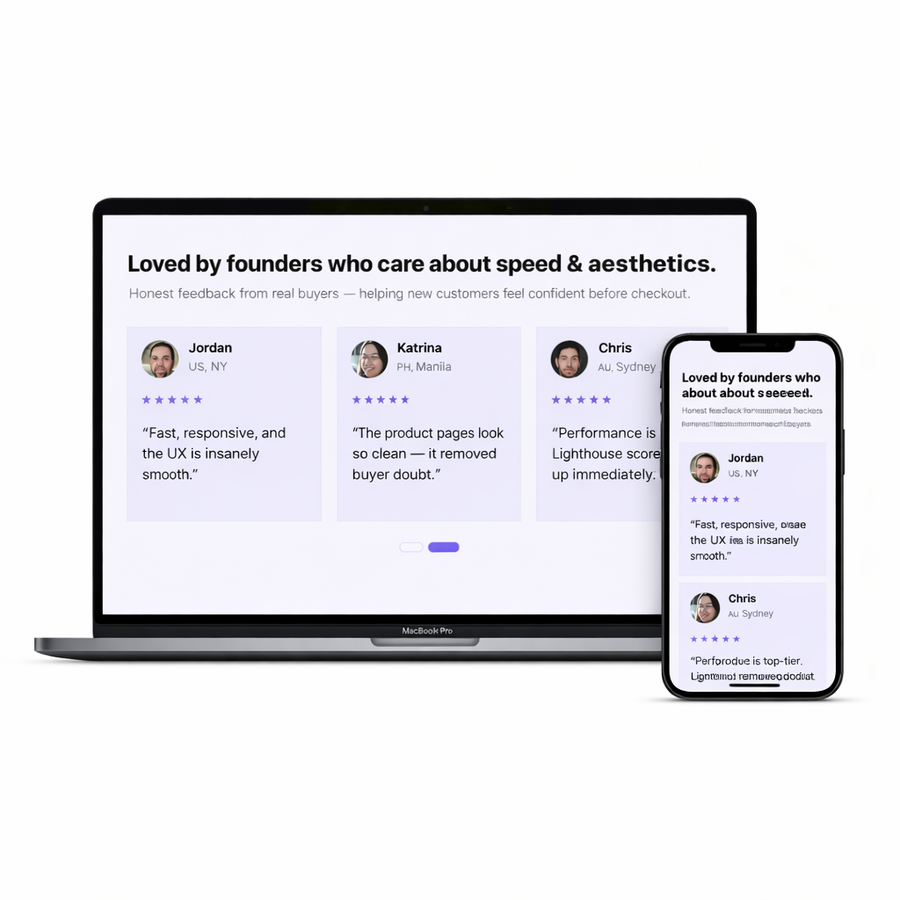 Kofii Studio – Smart Testimonial